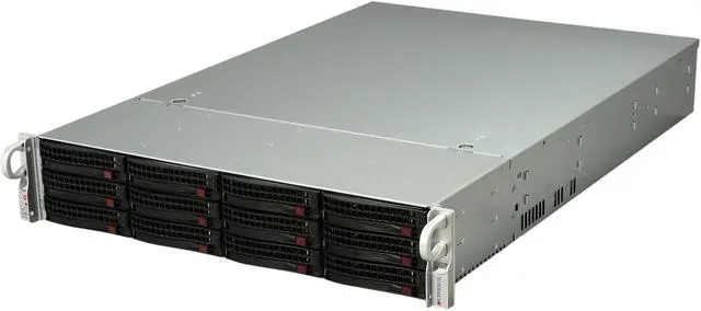 Main image of SUPERMICRO SuperChassis CSE-826TQ-R800LPB Black 2U Rackmount Server Case 800W Redundant
