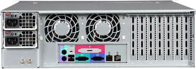 Alt view image 4 of 7 - SUPERMICRO CSE-835TQ-R800B Black 3U Rackmount Server Case 800W Redundant 2 External 5.25" Drive Bays