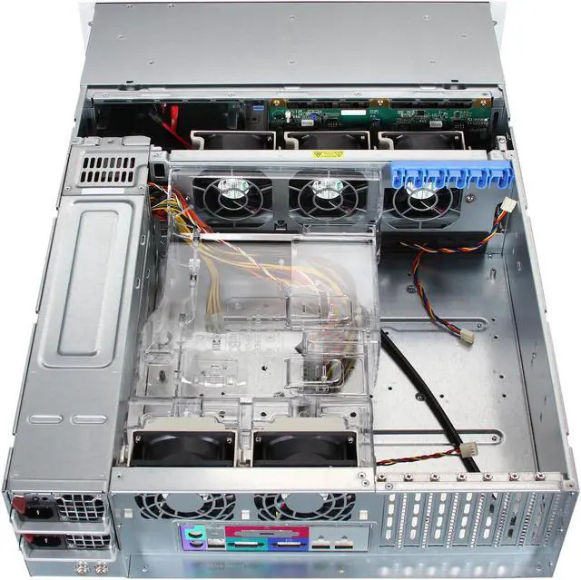 Alt view image 5 of 7 - SUPERMICRO CSE-835TQ-R800B Black 3U Rackmount Server Case 800W Redundant 2 External 5.25" Drive Bays