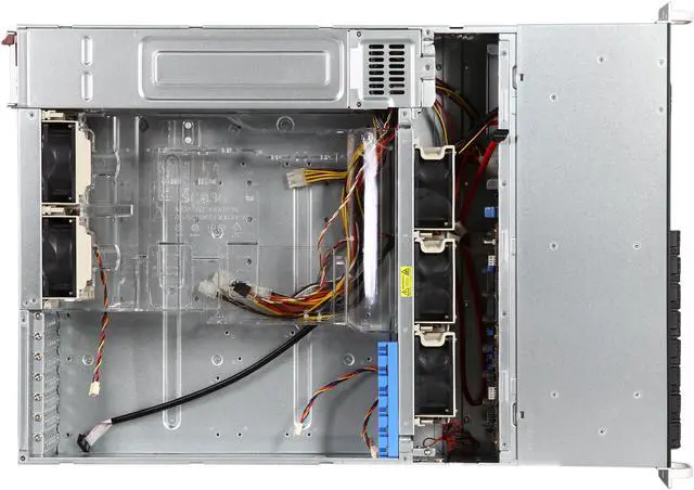 Alt view image 6 of 7 - SUPERMICRO CSE-835TQ-R800B Black 3U Rackmount Server Case 800W Redundant 2 External 5.25" Drive Bays