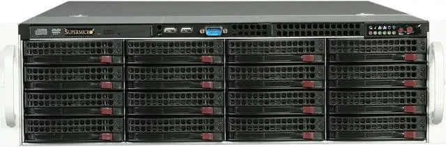 Alt view image 2 of 7 - SUPERMICRO SuperChassis CSE-836E1-R800B Black 3U Rackmount Server Case 800W Redundant