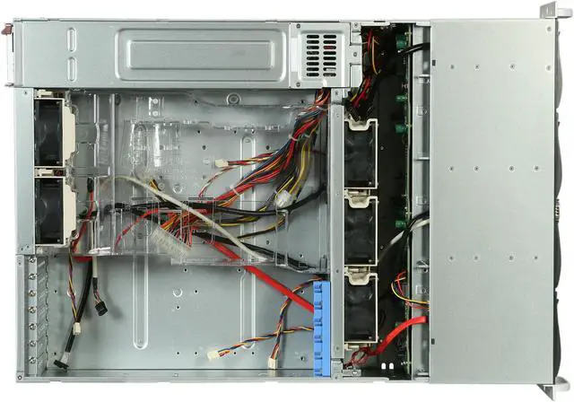 Alt view image 6 of 7 - SUPERMICRO SuperChassis CSE-836E1-R800B Black 3U Rackmount Server Case 800W Redundant