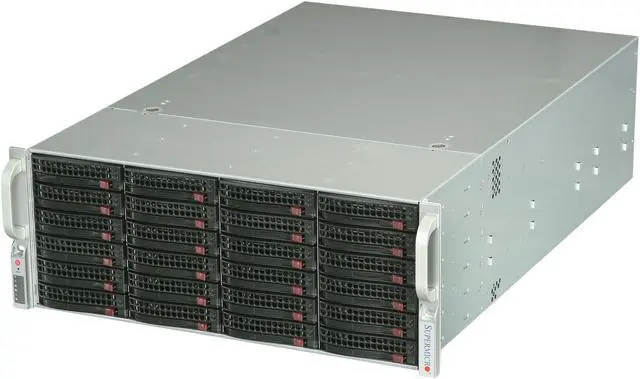 Main image of SUPERMICRO CSE-846E16-R1200B Black 4U Rackmount Server Case 1200W Redundant