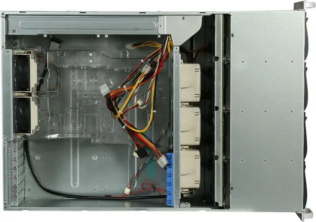 Alt view image 6 of 7 - SUPERMICRO CSE-846E16-R1200B Black 4U Rackmount Server Case 1200W Redundant