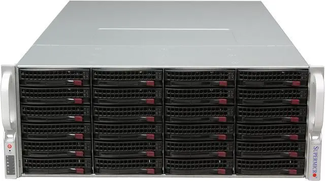 Alt view image 2 of 9 - SUPERMICRO SuperChassis CSE-847A-R1400LPB Black 4U Rackmount Server Case 1400W Redundant