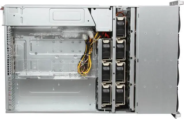 Alt view image 6 of 9 - SUPERMICRO SuperChassis CSE-847A-R1400LPB Black 4U Rackmount Server Case 1400W Redundant