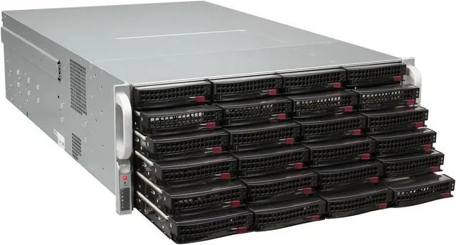 Alt view image 7 of 9 - SUPERMICRO SuperChassis CSE-847A-R1400LPB Black 4U Rackmount Server Case 1400W Redundant