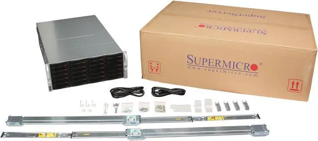 Alt view image 9 of 9 - SUPERMICRO SuperChassis CSE-847A-R1400LPB Black 4U Rackmount Server Case 1400W Redundant