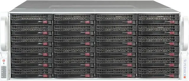Alt view image 2 of 7 - SUPERMICRO CSE-847E16-R1400LPB Black 4U Rackmount Server Case 1400W Redundant