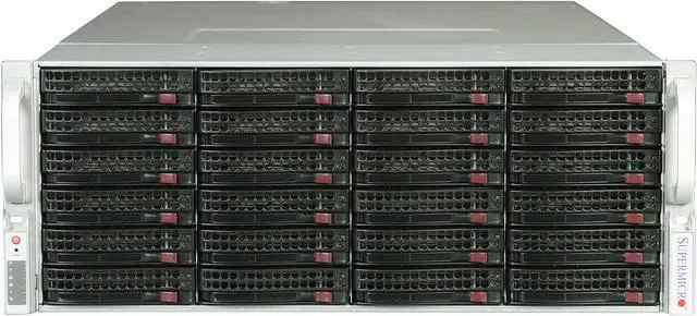Alt view image 2 of 7 - SUPERMICRO CSE-847E26-R1400LPB Black 4U Rackmount Server Case 1400W