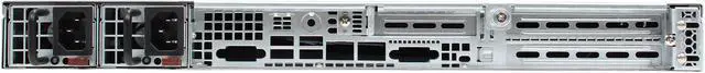 Alt view image 4 of 7 - SUPERMICRO SuperChassis CSE-113TQ-R700WB Black 1U Rackmount Server Case 700W Redundant