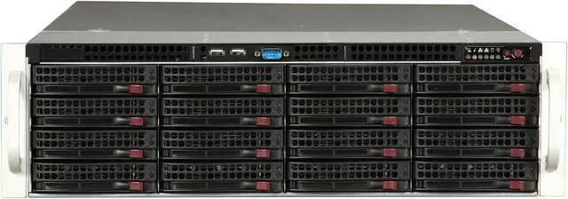 Alt view image 2 of 7 - SUPERMICRO SuperChassis CSE-836BA-R920B Black 3U Rackmount Server Case 920W Redundant 80PLUS Platinum