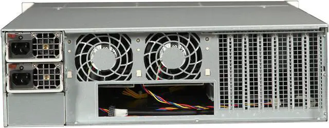 Alt view image 4 of 7 - SUPERMICRO SuperChassis CSE-836BA-R920B Black 3U Rackmount Server Case 920W Redundant 80PLUS Platinum