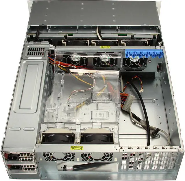 Alt view image 5 of 7 - SUPERMICRO SuperChassis CSE-836BA-R920B Black 3U Rackmount Server Case 920W Redundant 80PLUS Platinum