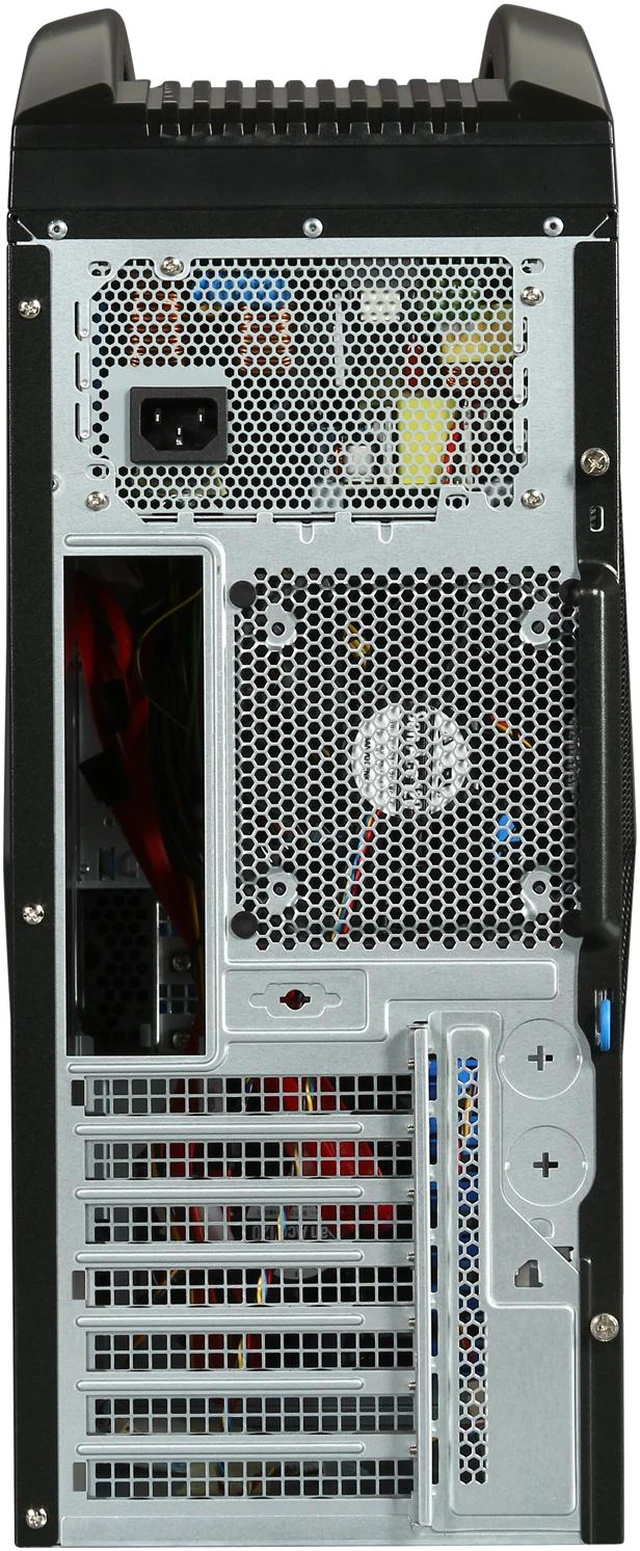 Supermicro Pc Case Rear SUPERMICRO SuperChassis CSE-732G-903B Black Mid-Tower Gaming Case ...