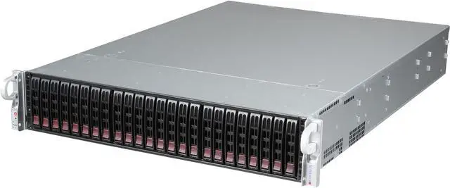 Main image of SUPERMICRO CSE-216BA-R920LPB Black 2U Rackmount Chassis 920W