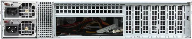 Alt view image 4 of 7 - SUPERMICRO CSE-216BA-R920LPB Black 2U Rackmount Chassis 920W