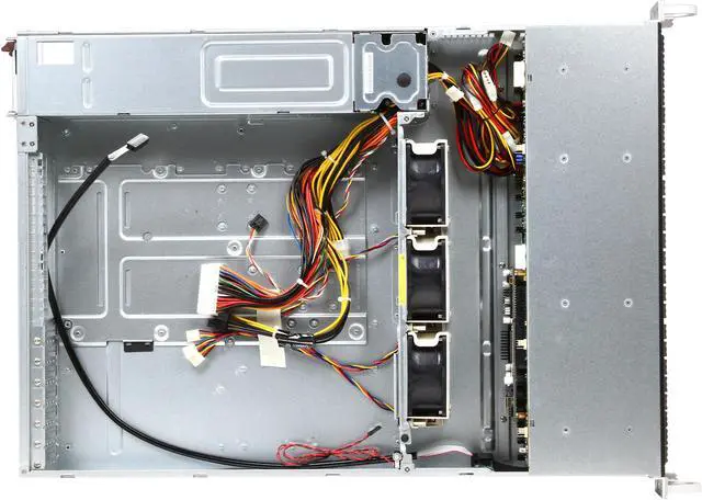 Alt view image 6 of 7 - SUPERMICRO CSE-216BE16-R920LPB Black 2U Rackmount Chassis 920W high-efficiency AC-DC Redundant power supplies with PMBus and I2C