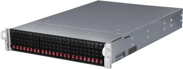 Main image of SUPERMICRO CSE-216BE2C-R920LPB Black 2U Rackmount Chassis 920W high-efficiency AC-DC Redundant power supplies with PMBus and I2C