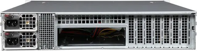 Alt view image 4 of 7 - SUPERMICRO CSE-216BE2C-R920LPB Black 2U Rackmount Chassis 920W high-efficiency AC-DC Redundant power supplies with PMBus and I2C