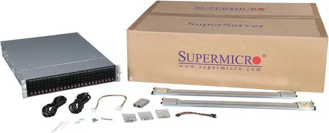 Alt view image 7 of 7 - SUPERMICRO CSE-216BE2C-R920LPB Black 2U Rackmount Chassis 920W high-efficiency AC-DC Redundant power supplies with PMBus and I2C