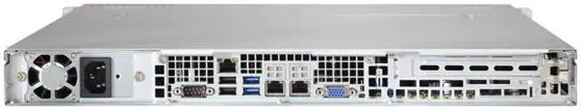 Alt view image 2 of 3 - SUPERMICRO SuperChassis CSE-813MF2TQC-505CB Silver 1U Desktop Server Case 500W
