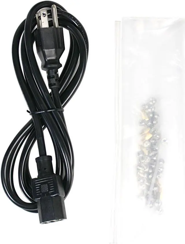 Alt view image 7 of 7 - Foxconn TK-09 2-Tone Steel / Plastic ATX Mid Tower Computer Case 300W Power Supply