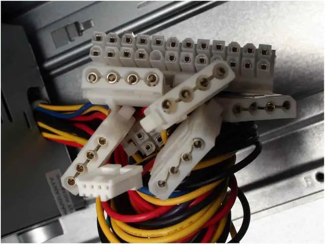 Alt view image 12 of 14 - Foxconn TLA+624-CA400 Black/ Silver Steel ATX Mid Tower Computer Case 300W Power Supply tool-less design