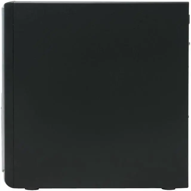 Alt view image 6 of 15 - Foxconn TS001-V-A300A Black/ Silver Steel ATX Mid Tower Computer Case SPI ATX 2.0 300W Power Supply S-ATA ready tool-less design