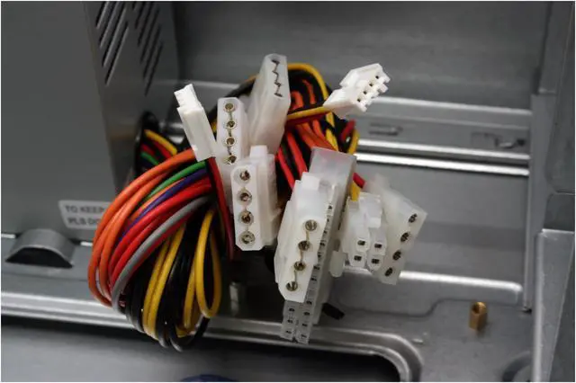 Alt view image 12 of 15 - Foxconn TLM776-CN300C-01 Black/ Silver Steel Micro ATX Mini Tower Computer Case 300W Power Supply