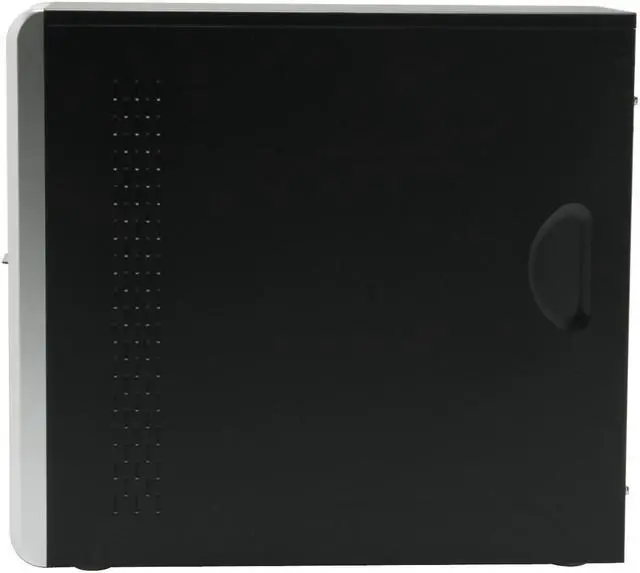 Alt view image 7 of 15 - Foxconn TLA566-CN300C-HS Black/Light Silver 0.5mm SGCC ATX Mid Tower Computer Case 300W Power Supply