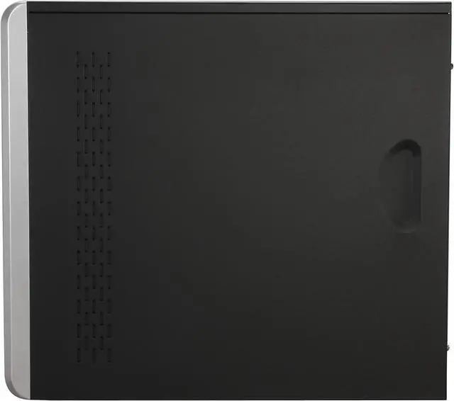 Alt view image 10 of 12 - Foxconn TLA566-CN450C Black+Light Silver Steel ATX Mid Tower Computer Case 350W Power Supply