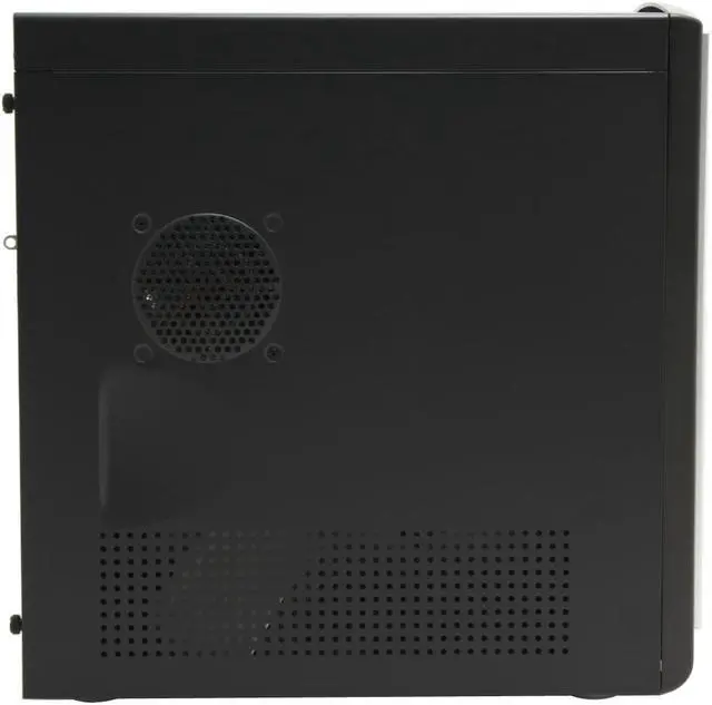 Alt view image 5 of 15 - Foxconn TS001-V-D350A Black/ Silver Steel ATX Mid Tower Computer Case Delta ATX 2.2 350W Power Supply