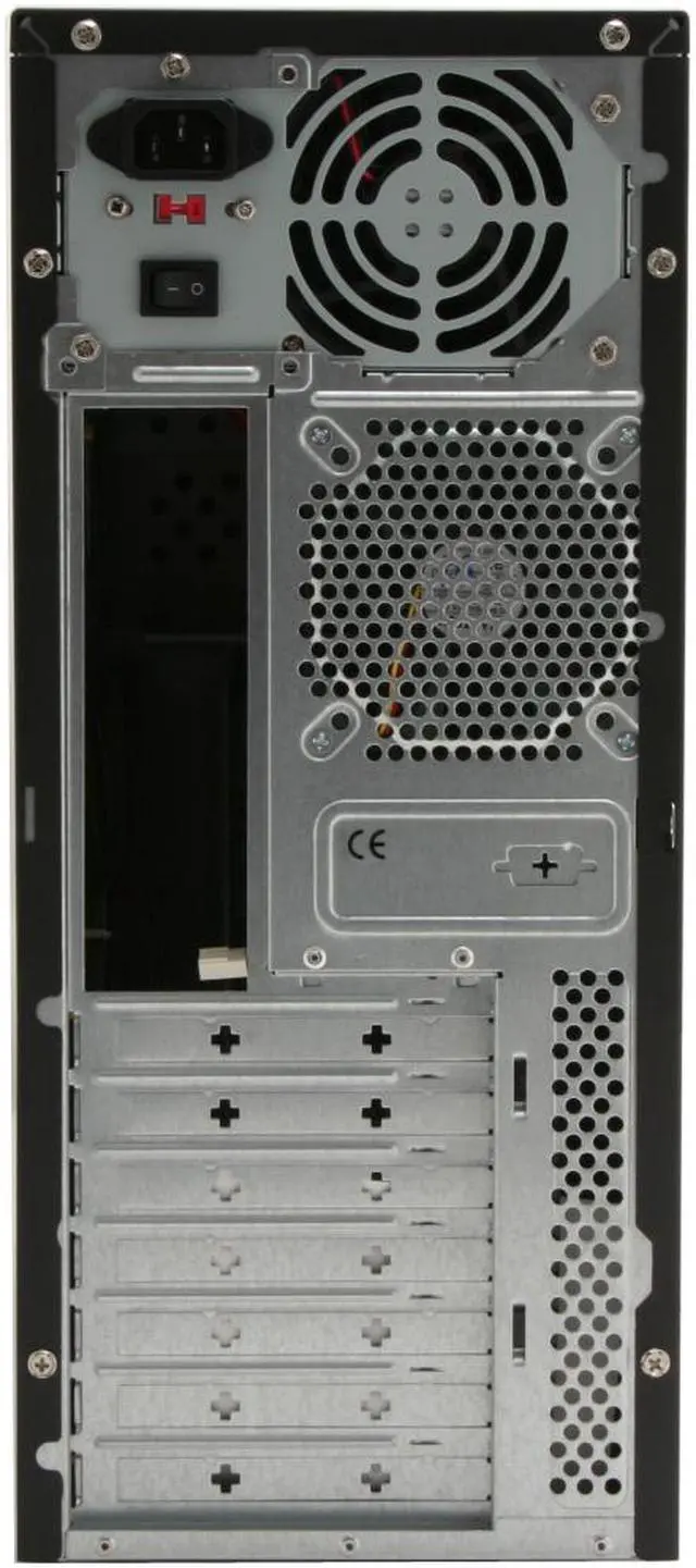 Alt view image 7 of 15 - Foxconn TLA+787K-CN300-HS Black Steel ATX Mid Tower Computer Case 300W Power Supply