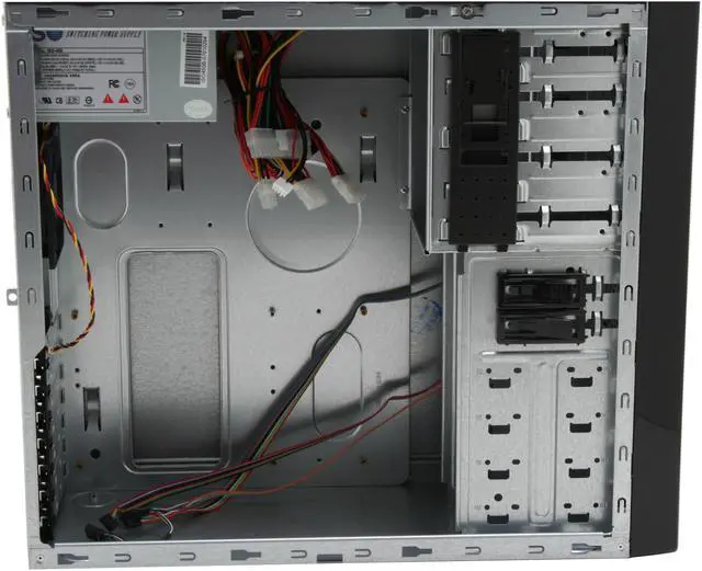 Alt view image 12 of 15 - Foxconn TLA+787K-CN300-HS Black Steel ATX Mid Tower Computer Case 300W Power Supply