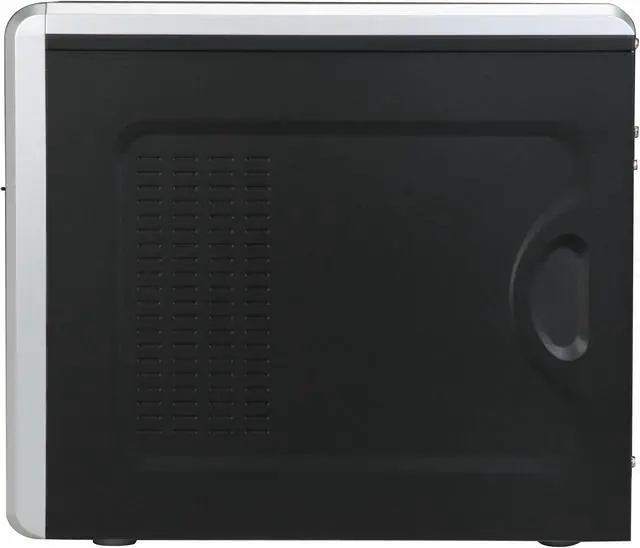 Alt view image 10 of 12 - Foxconn TLM566-300W Steel Micro ATX Mid Tower Computer Case 300W Power Supply