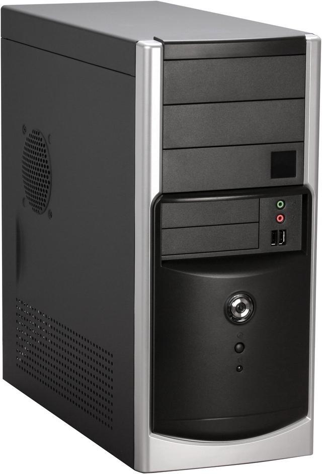 Main image of Foxconn TS088+CWT-300W Steel ATX Mid Tower Computer Case 300W Power Supply