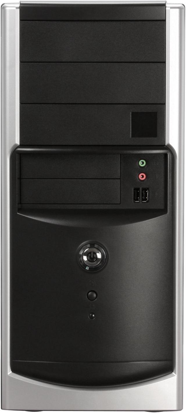 Alt view image 2 of 11 - Foxconn TS088+CWT-300W Steel ATX Mid Tower Computer Case 300W Power Supply