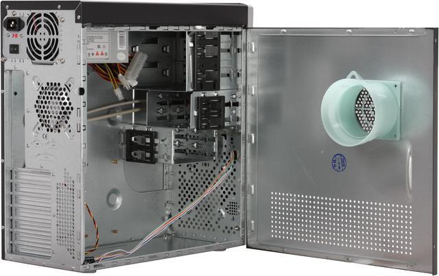 Alt view image 5 of 11 - Foxconn TS088+CWT-300W Steel ATX Mid Tower Computer Case 300W Power Supply