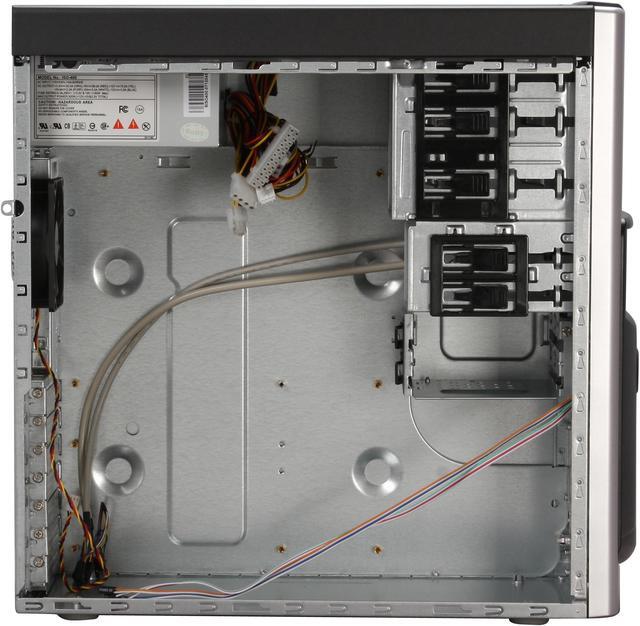 Alt view image 7 of 11 - Foxconn TS088+CWT-300W Steel ATX Mid Tower Computer Case 300W Power Supply