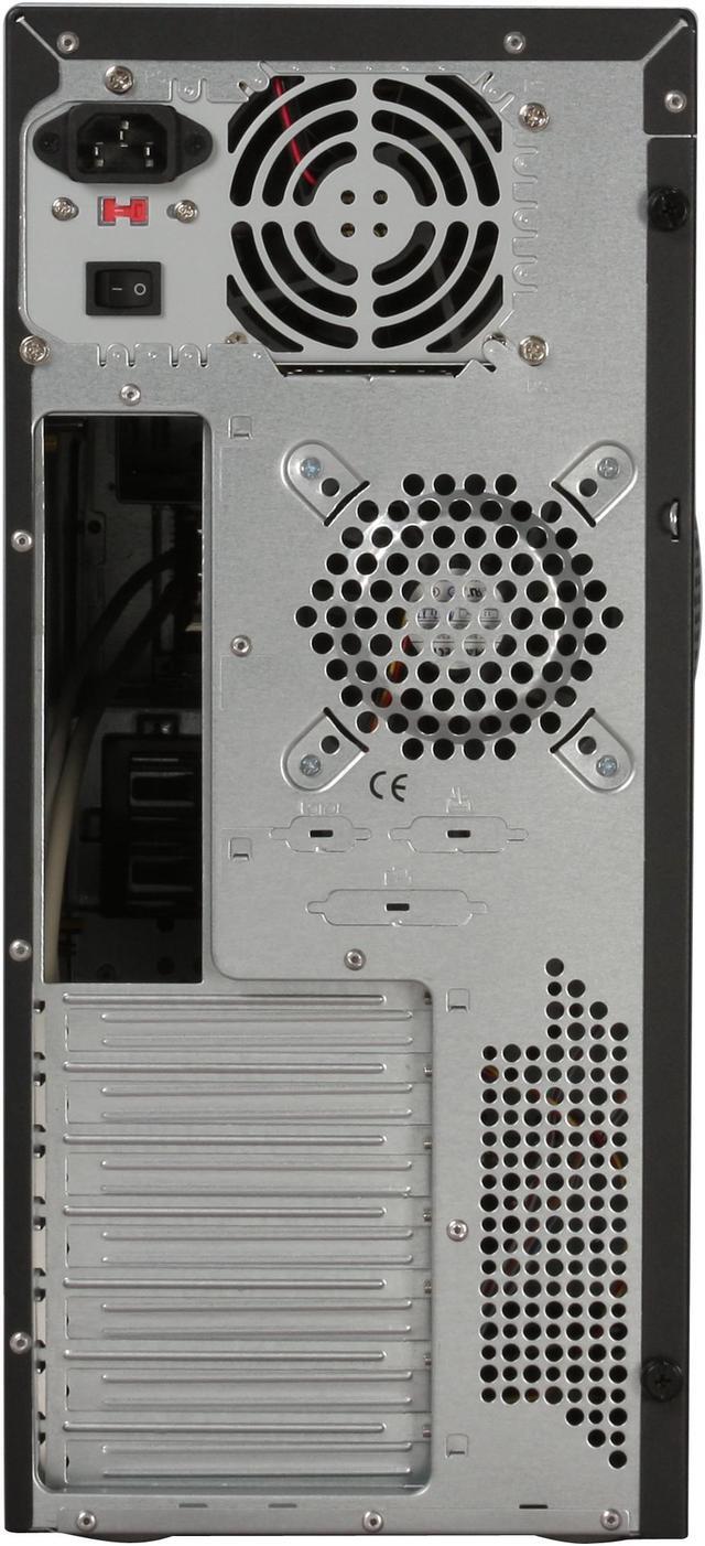 Alt view image 10 of 11 - Foxconn TS088+CWT-300W Steel ATX Mid Tower Computer Case 300W Power Supply