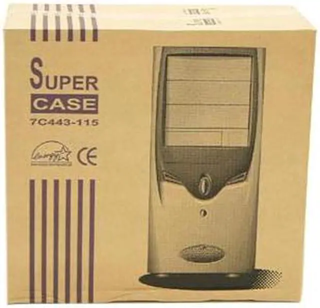 Alt view image 14 of 14 - APEX X-115 Black Steel ATX Mid Tower Computer Case ATX12V 300W Intel/AMD Listed Power Supply