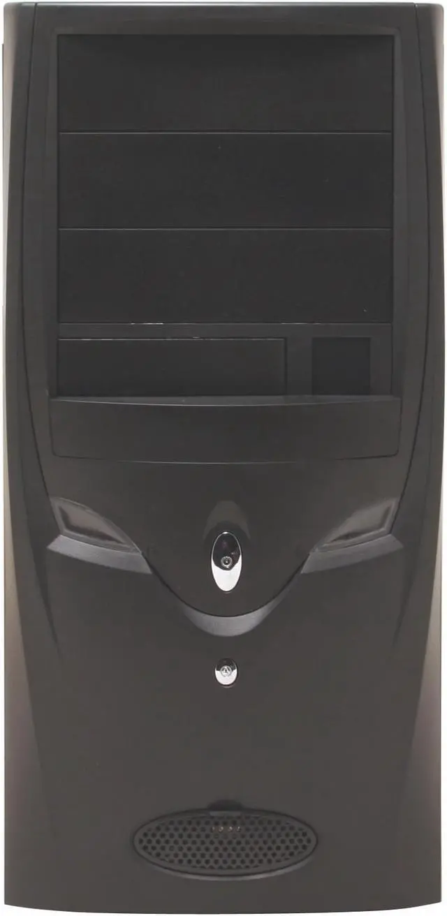 Alt view image 3 of 14 - APEX X-115 Black Steel ATX Mid Tower Computer Case ATX12V 300W Intel/AMD Listed Power Supply