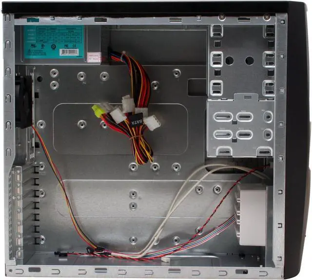 Alt view image 8 of 14 - APEX X-115 Black Steel ATX Mid Tower Computer Case ATX12V 300W Intel/AMD Listed Power Supply