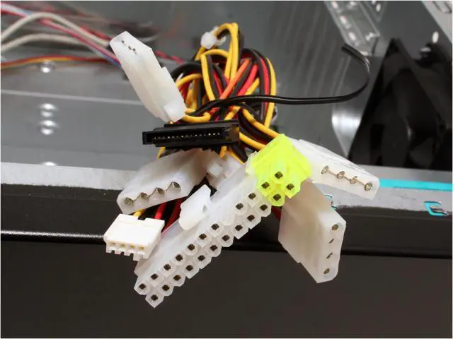 Alt view image 12 of 14 - APEX X-115 Black Steel ATX Mid Tower Computer Case ATX12V 300W Intel/AMD Listed Power Supply