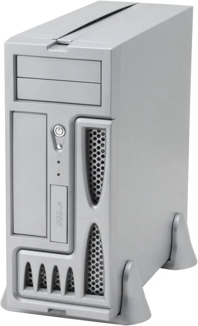 Alt view image 3 of 9 - Foxconn ATX3400-P4 White Steel ATX Mid Tower Computer Case 300W Power Supply