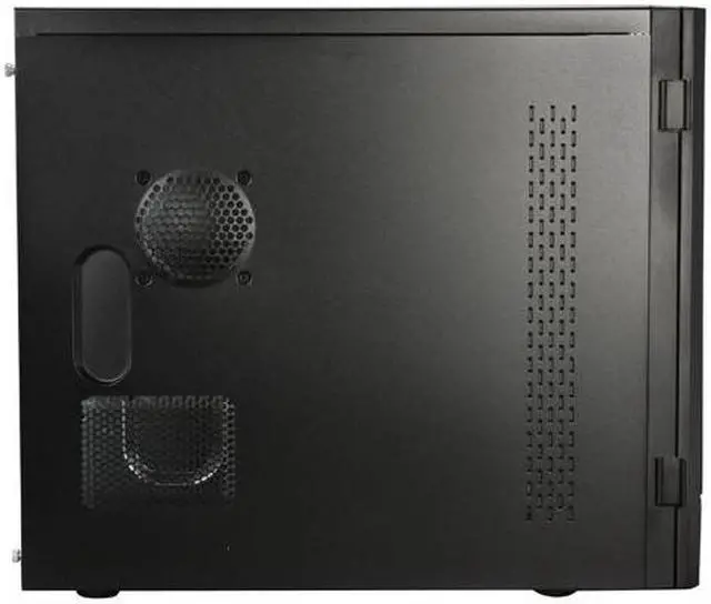 Alt view image 5 of 12 - APEX TU150 Black Steel ATX Mid Tower Computer Case ATX 12V 400W with 20+4 pin Intel/AMD listed Power Supply