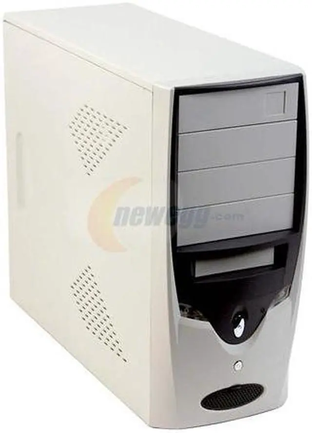 Main image of APEX PC-115 White/Gray Steel ATX Mid Tower Computer Case ATX12V 300W Power Supply