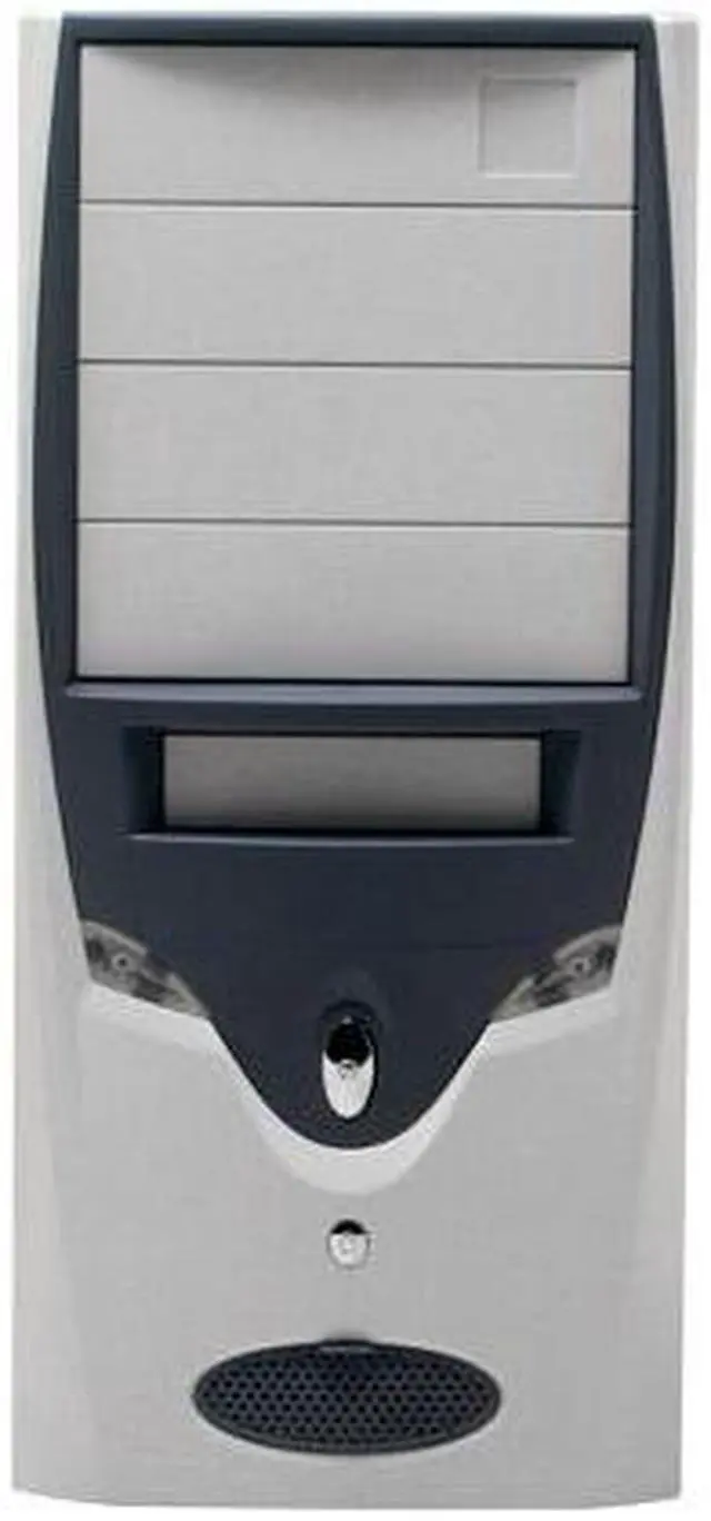 Alt view image 3 of 12 - APEX PC-115 Beige Steel ATX Mid Tower Computer Case 350W Power Supply