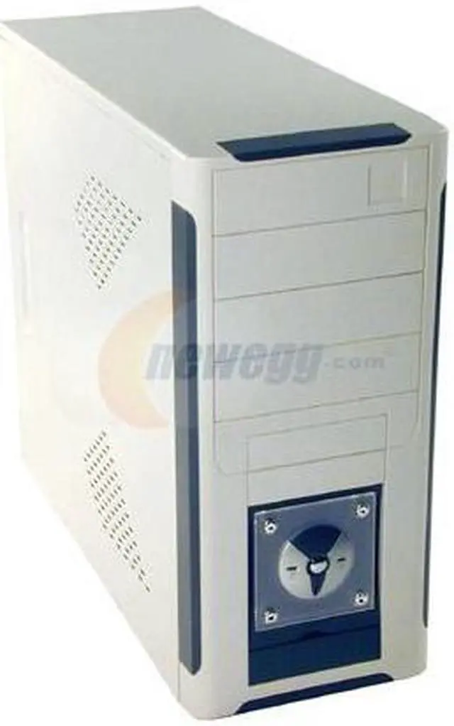 Main image of APEX PC-132 White Steel ATX Mid Tower Computer Case 350W Power Supply